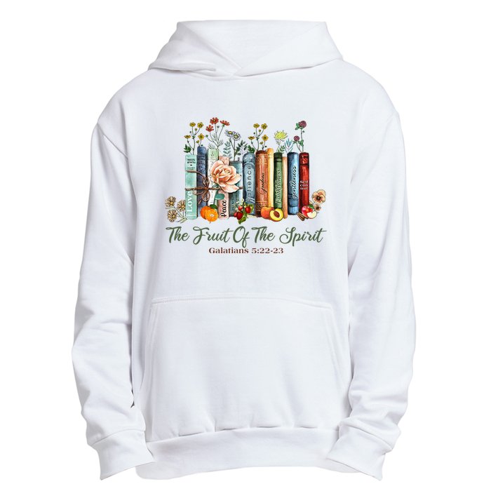 The Fruit Of The Spirit Bible Verse Floral Books Christian Urban Pullover Hoodie