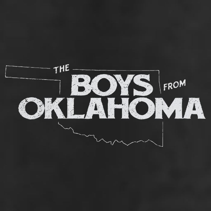 The From Oklahoma 7 Panel Mesh Trucker Snapback Hat
