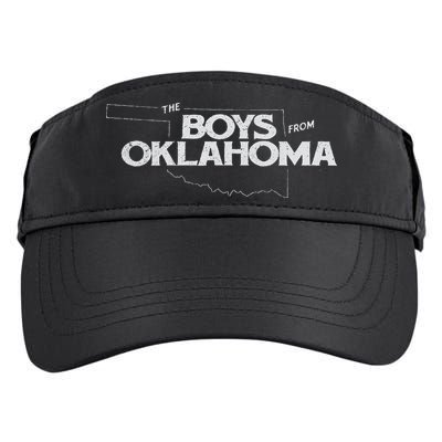 The From Oklahoma Adult Drive Performance Visor