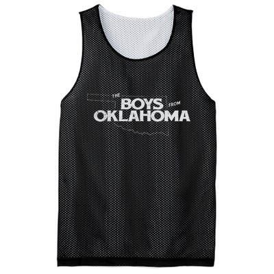 The From Oklahoma Mesh Reversible Basketball Jersey Tank