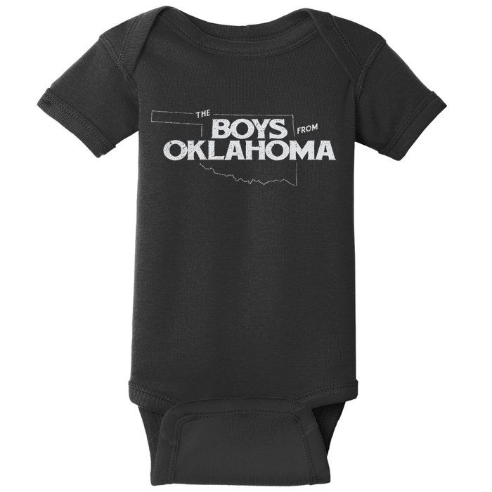 The From Oklahoma Baby Bodysuit