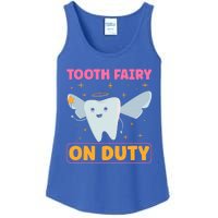 Tooth Fairy On Duty Tooth Fairy Costume Dentist Hygienist Cute Gift Ladies Essential Tank