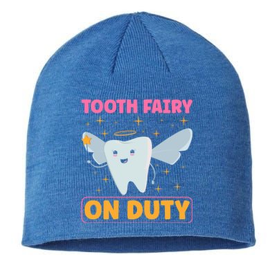 Tooth Fairy On Duty Tooth Fairy Costume Dentist Hygienist Cute Gift Sustainable Beanie