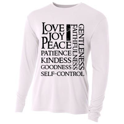 The Fruit Of The Spirit Christian Bible Verse Cooling Performance Long Sleeve Crew