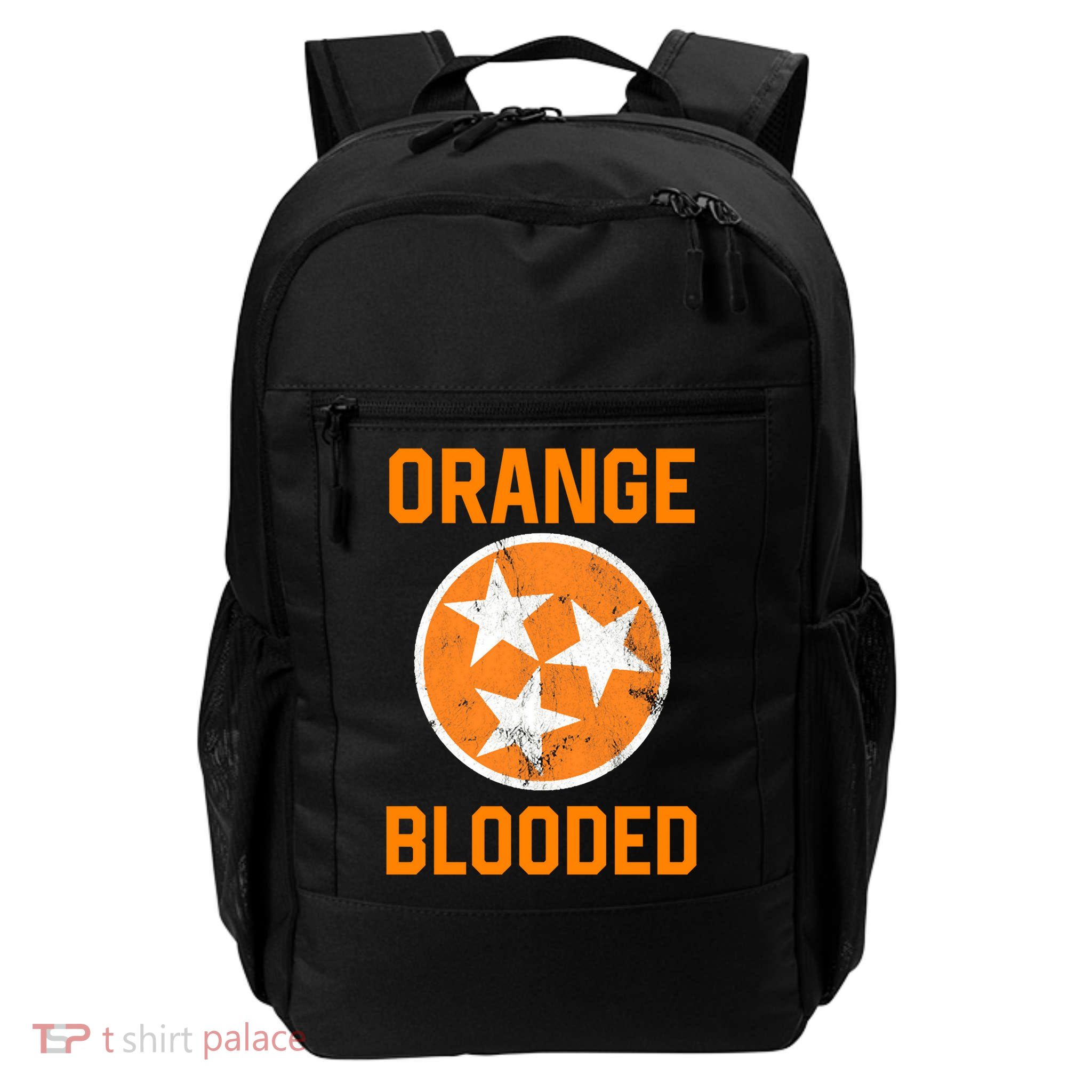 Tennessee Fan Orange Blooded Funny Sports Fan State Flag Tn Backpack