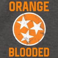 Tennessee Fan Orange Blooded Funny Sports Fan State Flag Tn Vector Backpack