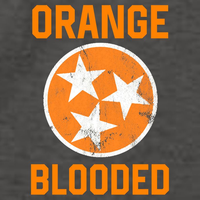 Tennessee Fan Orange Blooded Funny Sports Fan State Flag Tn Vector Backpack