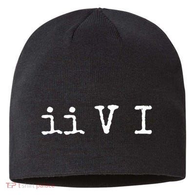 Two Five One Ii V I Jazz Chord Progression Music Sustainable Beanie