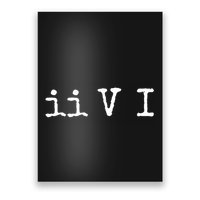 Two Five One Ii V I Jazz Chord Progression Music Poster