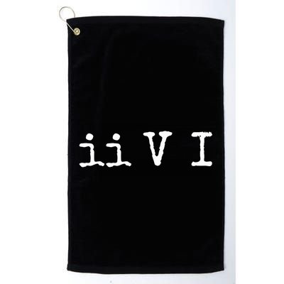 Two Five One Ii V I Jazz Chord Progression Music Golf Towel