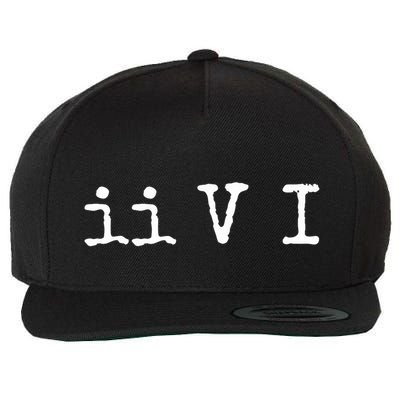 Two Five One Ii V I Jazz Chord Progression Music Wool Snapback Cap