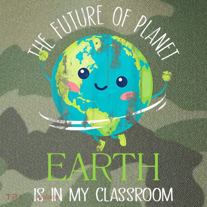 The Future Of Planet Earth Is In My Classroom Teacher Legacy Tie Dye Trucker Hat