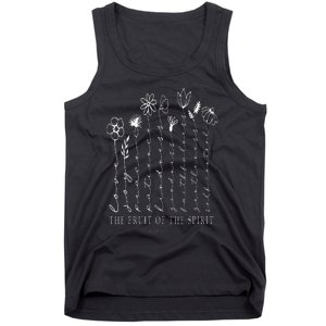 The Fruit Of The Spirit Galatians Christian Cross Jesus Tank Top