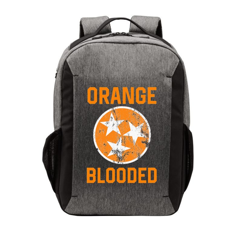 Tennessee Fan Orange Blooded Vol Sports Fan State Flag TN Vector Backpack