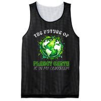 The Future Of Planet Earth Is In My Classroom 2024 Earth Day Mesh Reversible Basketball Jersey Tank