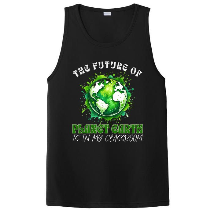 The Future Of Planet Earth Is In My Classroom 2024 Earth Day PosiCharge Competitor Tank