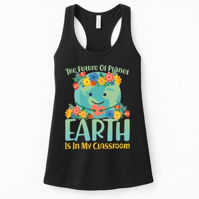 The Future Of Plant Earth Is In My Classroom Womens Tank Top