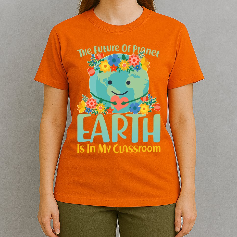 The Future Of Plant Earth Is In My Classroom T-Shirt