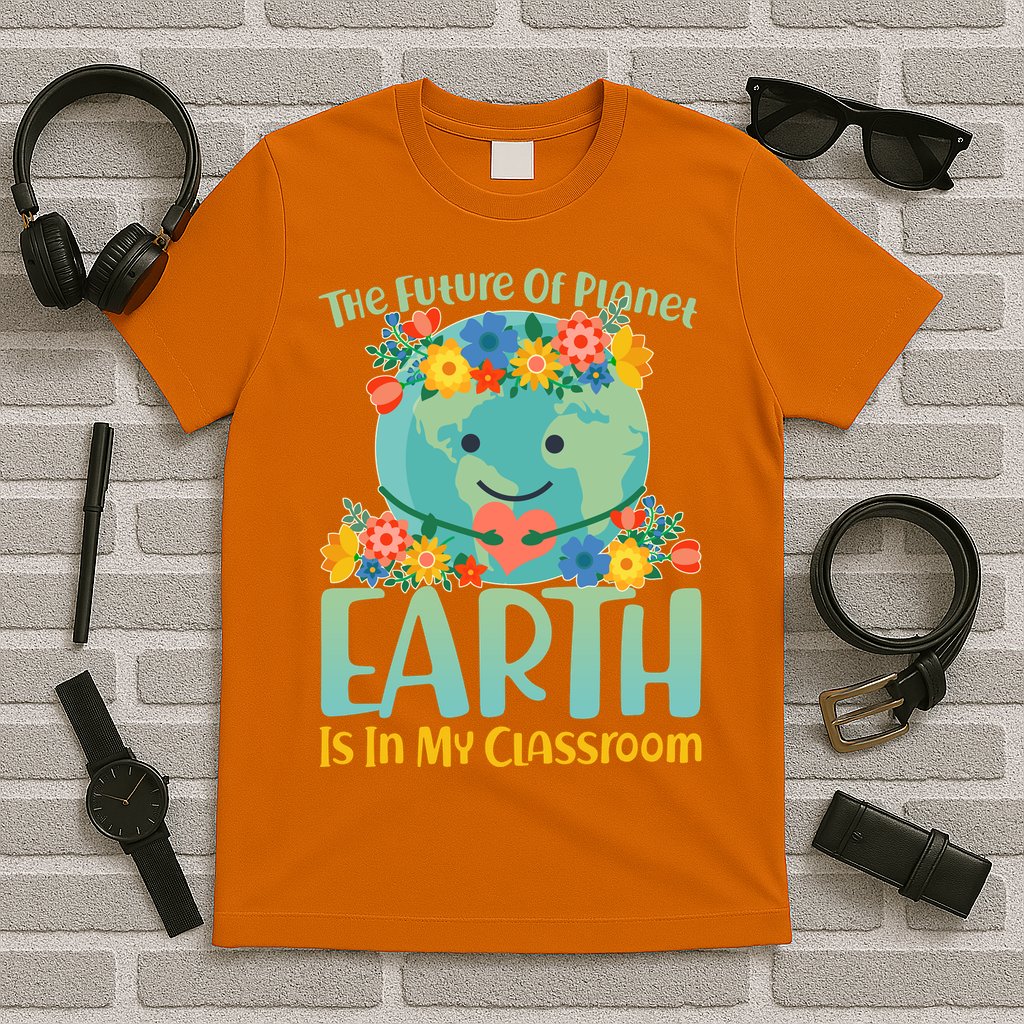 The Future Of Plant Earth Is In My Classroom T-Shirt