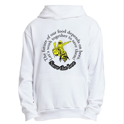 The Future Of Our Food Depends On Bees LetS Work Together Urban Pullover Hoodie