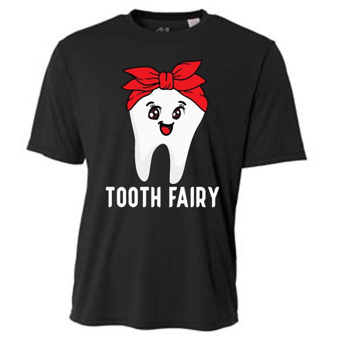 Tooth Fairy Oral Hygienist Dental Assistant Dentist Cooling Performance Crew T-Shirt