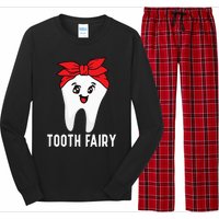 Tooth Fairy Oral Hygienist Dental Assistant Dentist Long Sleeve Pajama Set