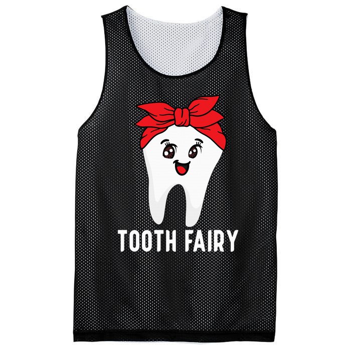 Tooth Fairy Oral Hygienist Dental Assistant Dentist Mesh Reversible Basketball Jersey Tank