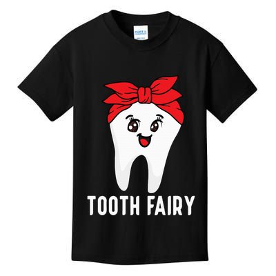 Tooth Fairy Oral Hygienist Dental Assistant Dentist Kids T-Shirt