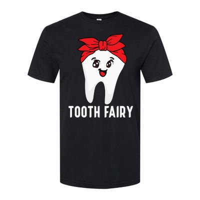 Tooth Fairy Oral Hygienist Dental Assistant Dentist Softstyle CVC T-Shirt