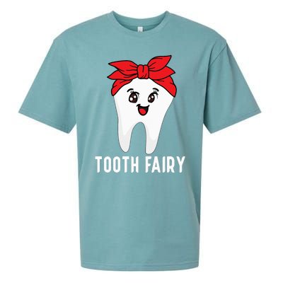 Tooth Fairy Oral Hygienist Dental Assistant Dentist Sueded Cloud Jersey T-Shirt