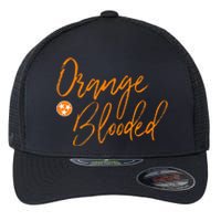 Tennessee Fan Orange Blooded Vol Sports Fan State Flag Tn Flexfit Unipanel Trucker Cap