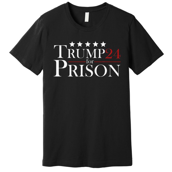 Trump For Prison 2024 Support Trump 4th Of July Premium T-Shirt