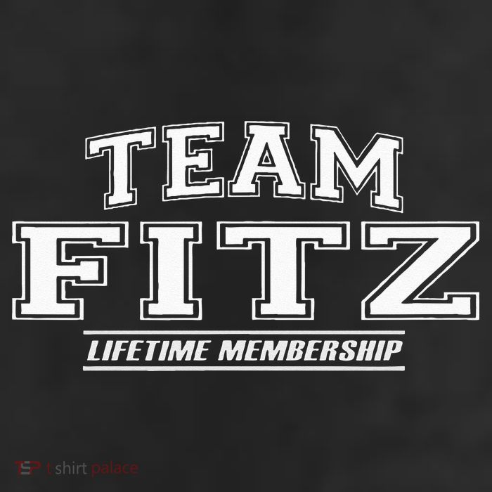 Team Fitz Proud Family Surname Last Name Cool Comfort Performance Bucket Hat