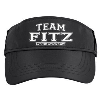 Team Fitz Proud Family Surname Last Name Adult Drive Performance Visor