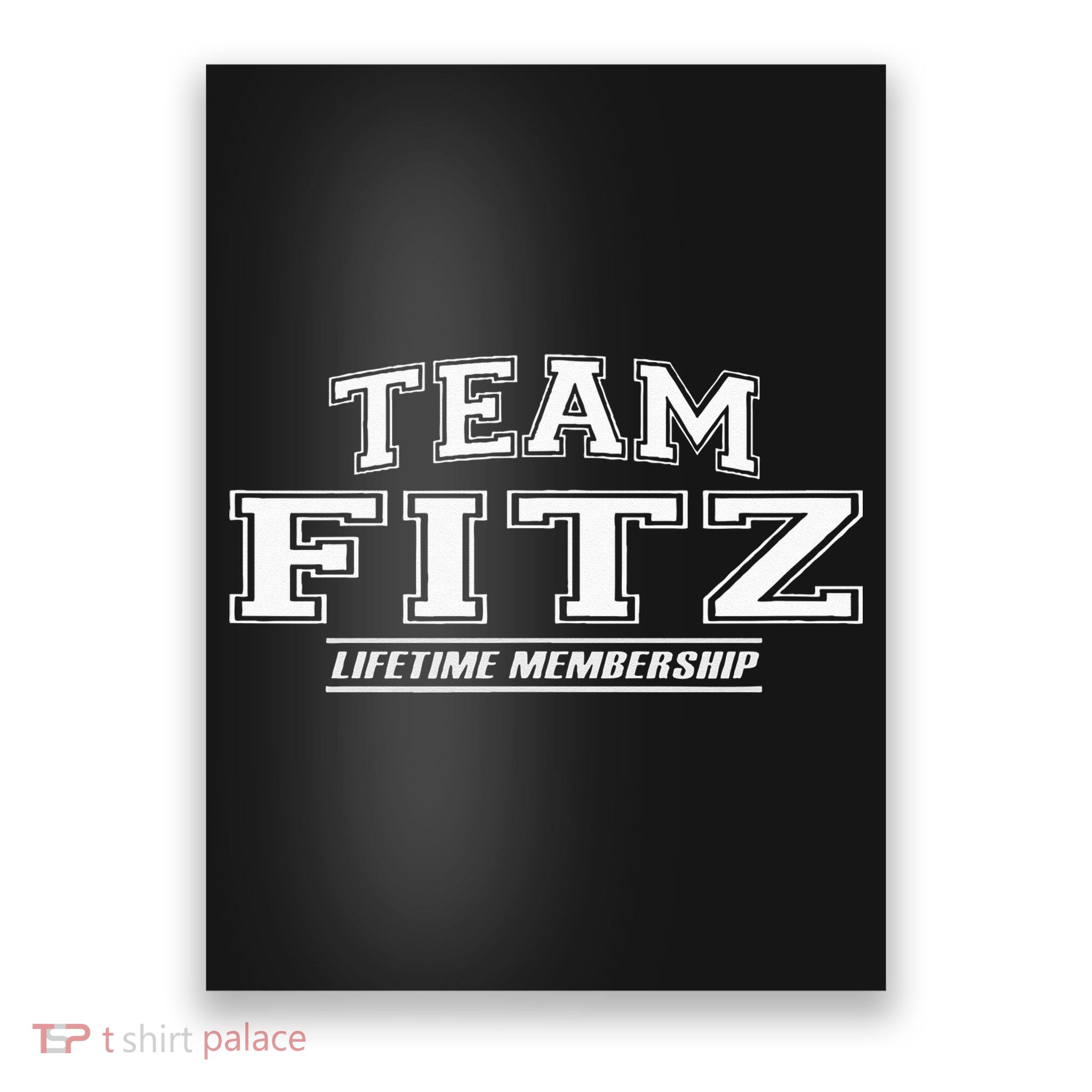 Team Fitz Proud Family Surname Last Name Poster