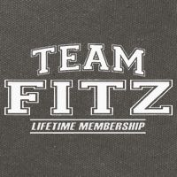Team Fitz Proud Family Surname Last Name Cotton Canvas Backpack