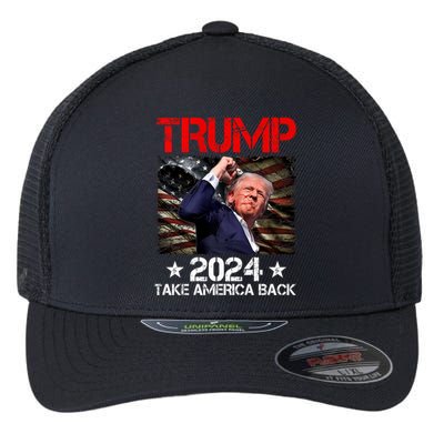 Trump Fist Pump Shot At Trump 2024 Trump Survives Rally Flexfit Unipanel Trucker Cap