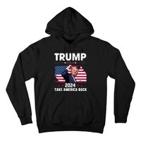 Trump Fist Pump Shot Hoodie