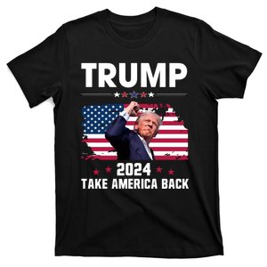 Trump Fist Pump Shot T-Shirt