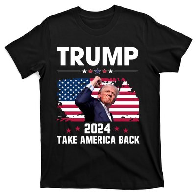 Trump Fist Pump Shot T-Shirt