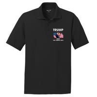 Trump Fist Pump Shot PosiCharge RacerMesh Polo