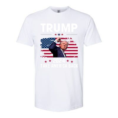 Trump Fist Pump Shot Softstyle® CVC T-Shirt