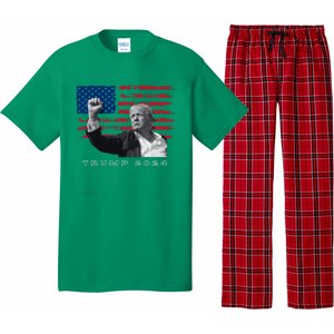 Trump For President 2024 Patriotic Triumph Maga Pajama Set