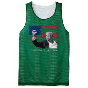 Trump For President 2024 Patriotic Triumph Maga Mesh Reversible Basketball Jersey Tank