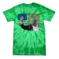 Trump For President 2024 Patriotic Triumph Maga Tie-Dye T-Shirt