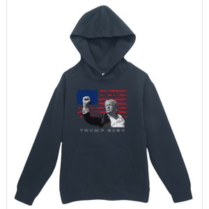 Trump For President 2024 Patriotic Triumph Maga Urban Pullover Hoodie