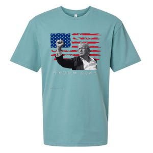 Trump For President 2024 Patriotic Triumph Maga Sueded Cloud Jersey T-Shirt