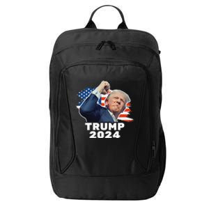 Trump Fist Pump Shot At Trump 2024 Trump Survives Rally City Backpack