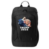 Trump Fist Pump Shot At Trump 2024 Trump Survives Rally City Backpack