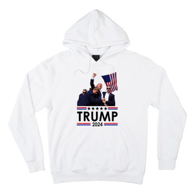 Trump Fist Pumped Fight Pray For Trump America Hoodie